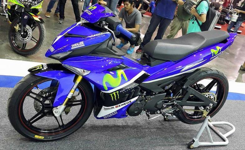Yamaha MX King 150 Livery MoviStar MotoGP – Sudah siap 