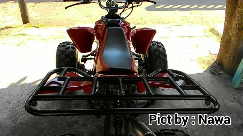 GokiiiiiiLL Modifikasi  Honda Grand Jadi  ATV Beroda 4 